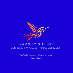 Abstract illustration of flying bird for Faculty & Staff Assistance Program